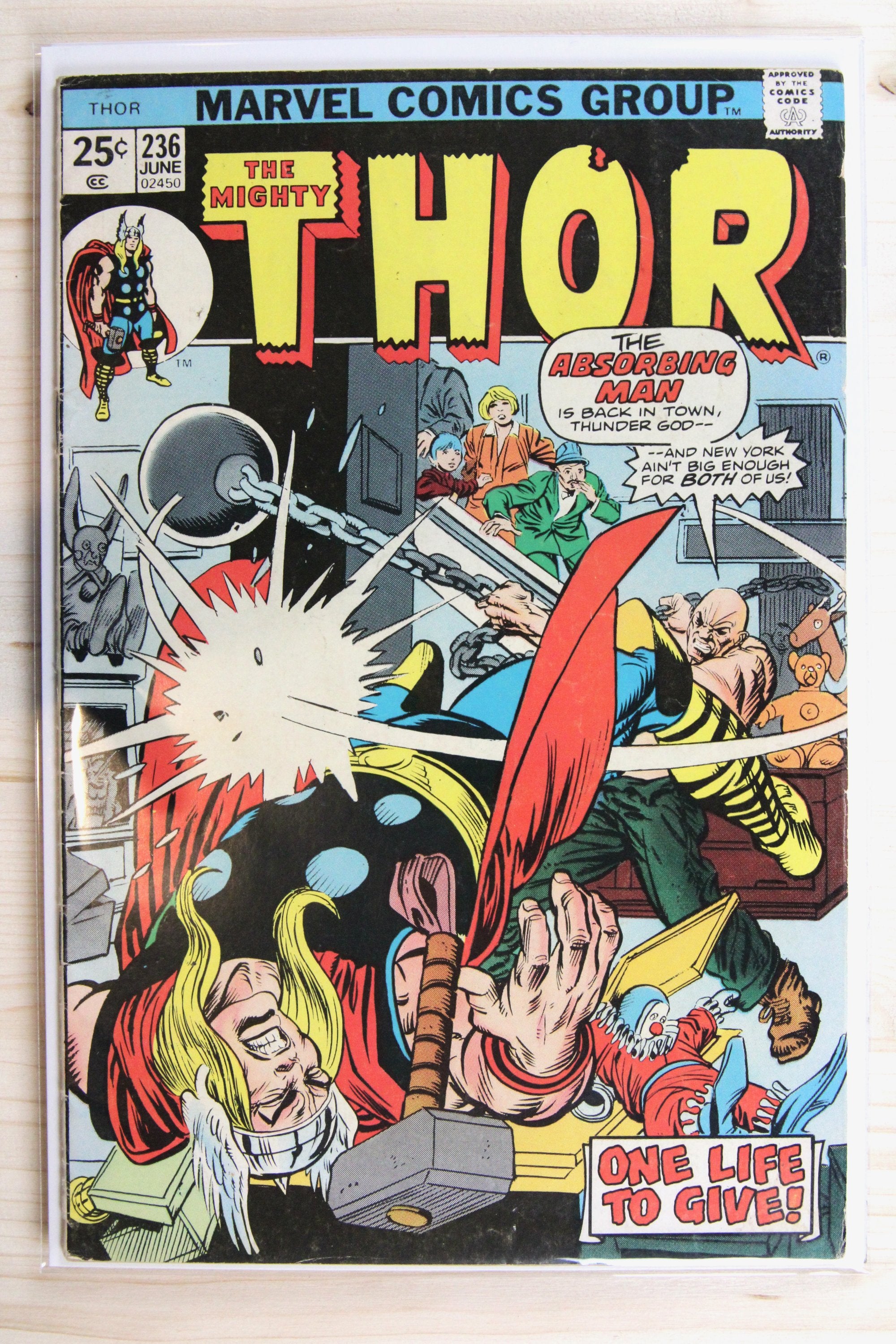 Thor #236 – Marvel (1975) 7.5 VF- Joe Sinnott | Klaus Janson cover