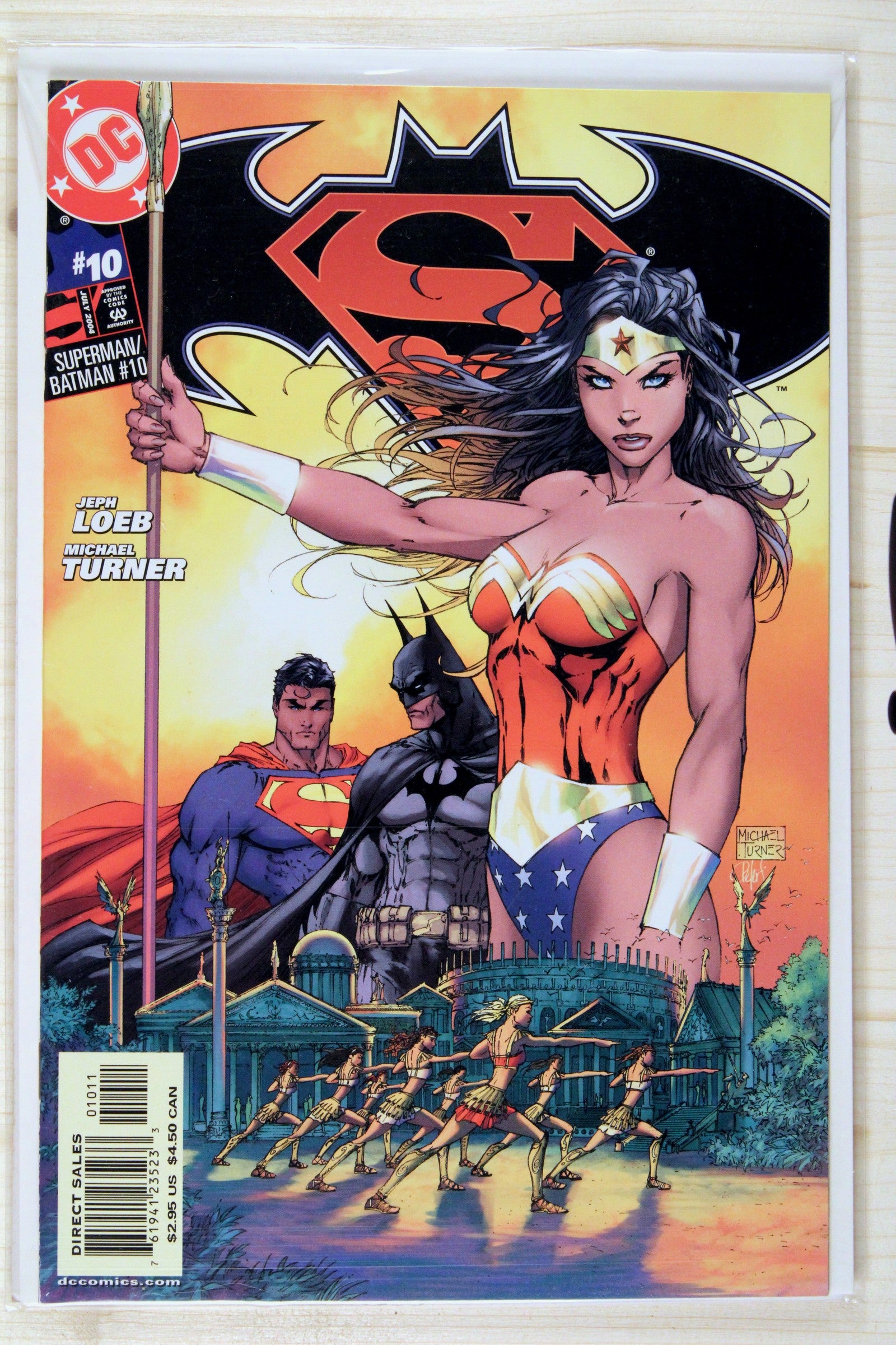 Superman/Batman #10 – DC (2004) 9.6 NM+ The Supergirl from Krypton | Jim Lee cover | Scott Williams cover