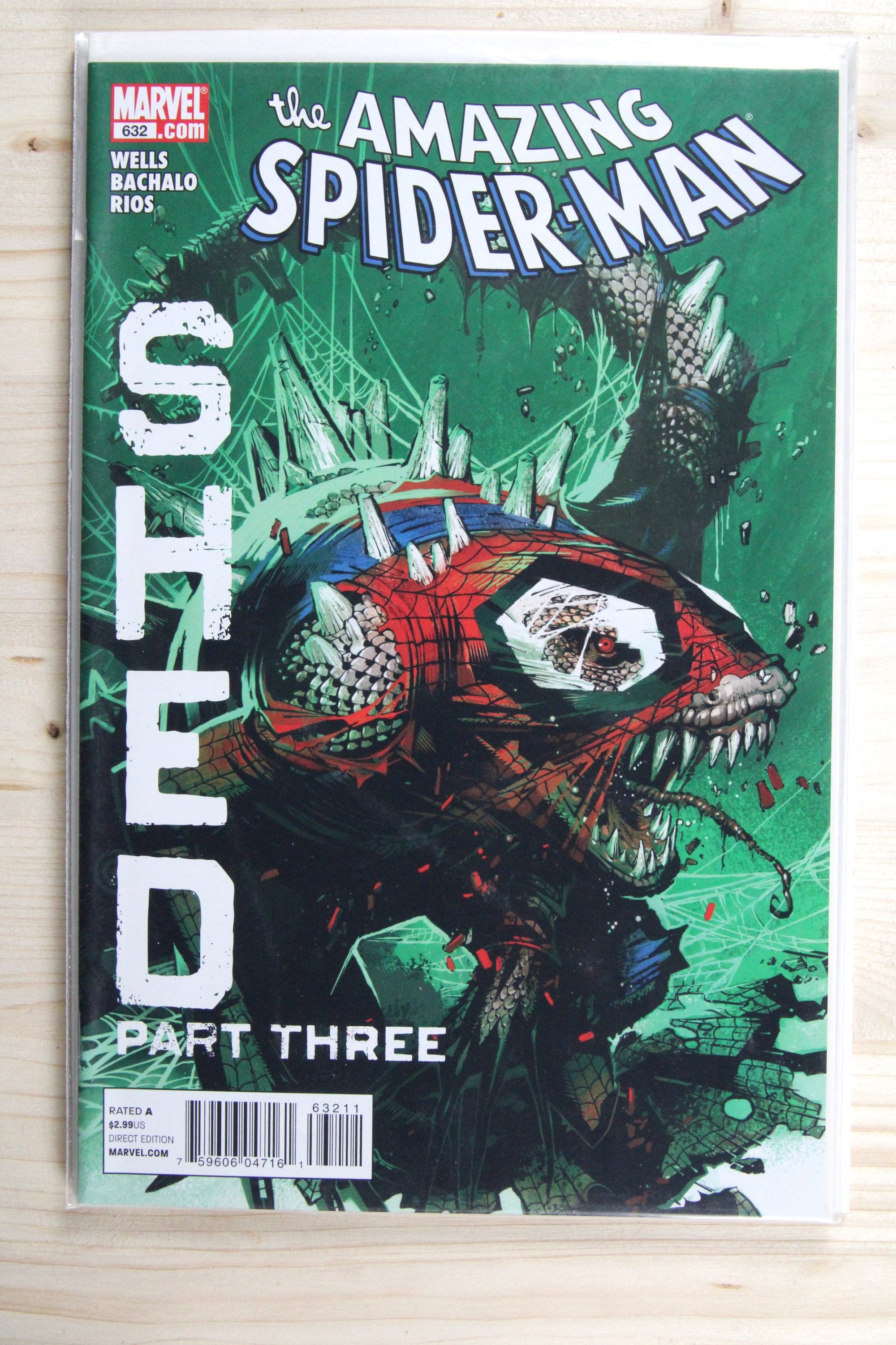 The Amazing Spider-Man #632 – Marvel (2010) 9.4 NM The Gauntlet