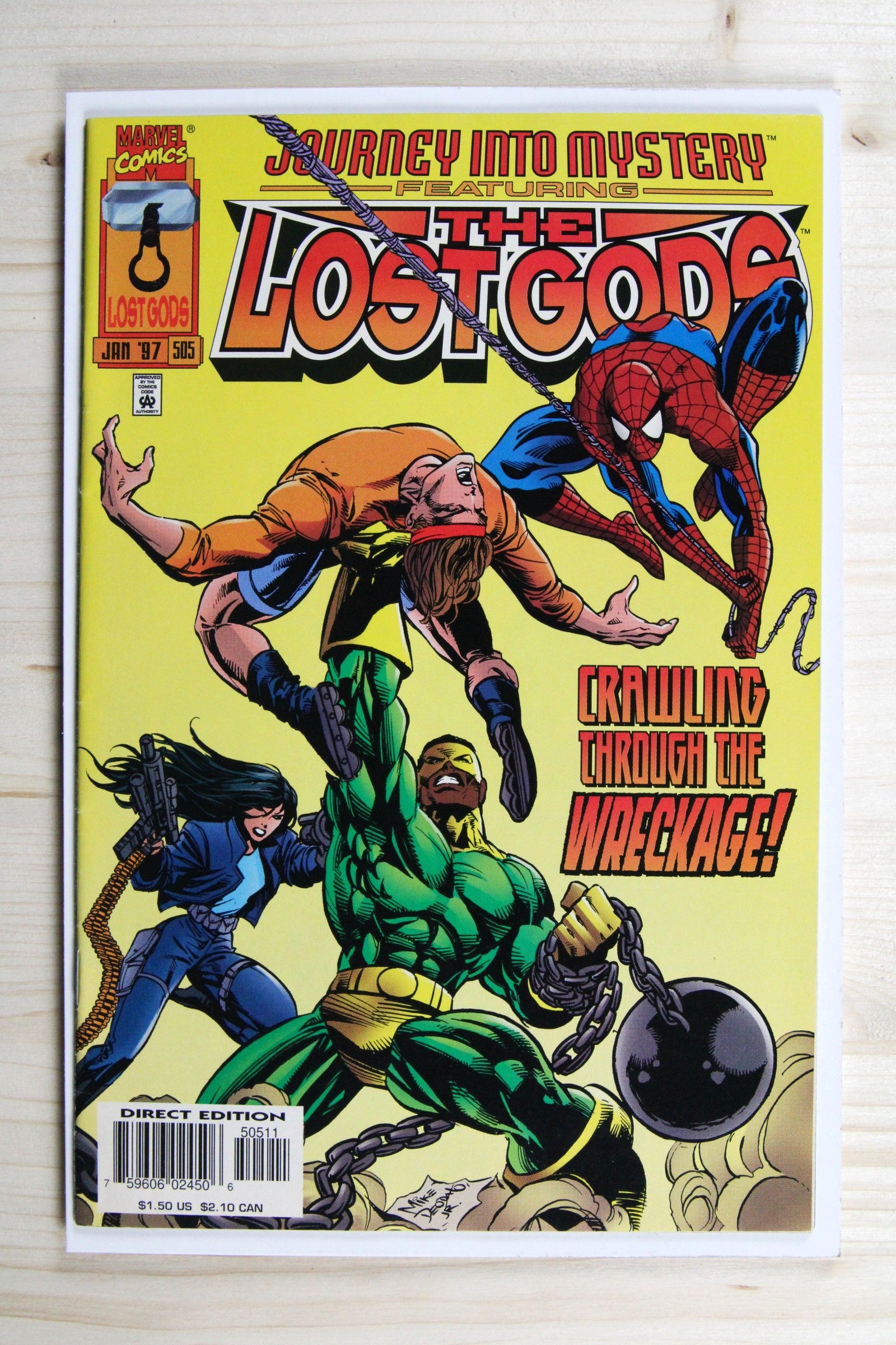Journey into Mystery #505 – Marvel (1997) 9.2 NM- The Lost Gods