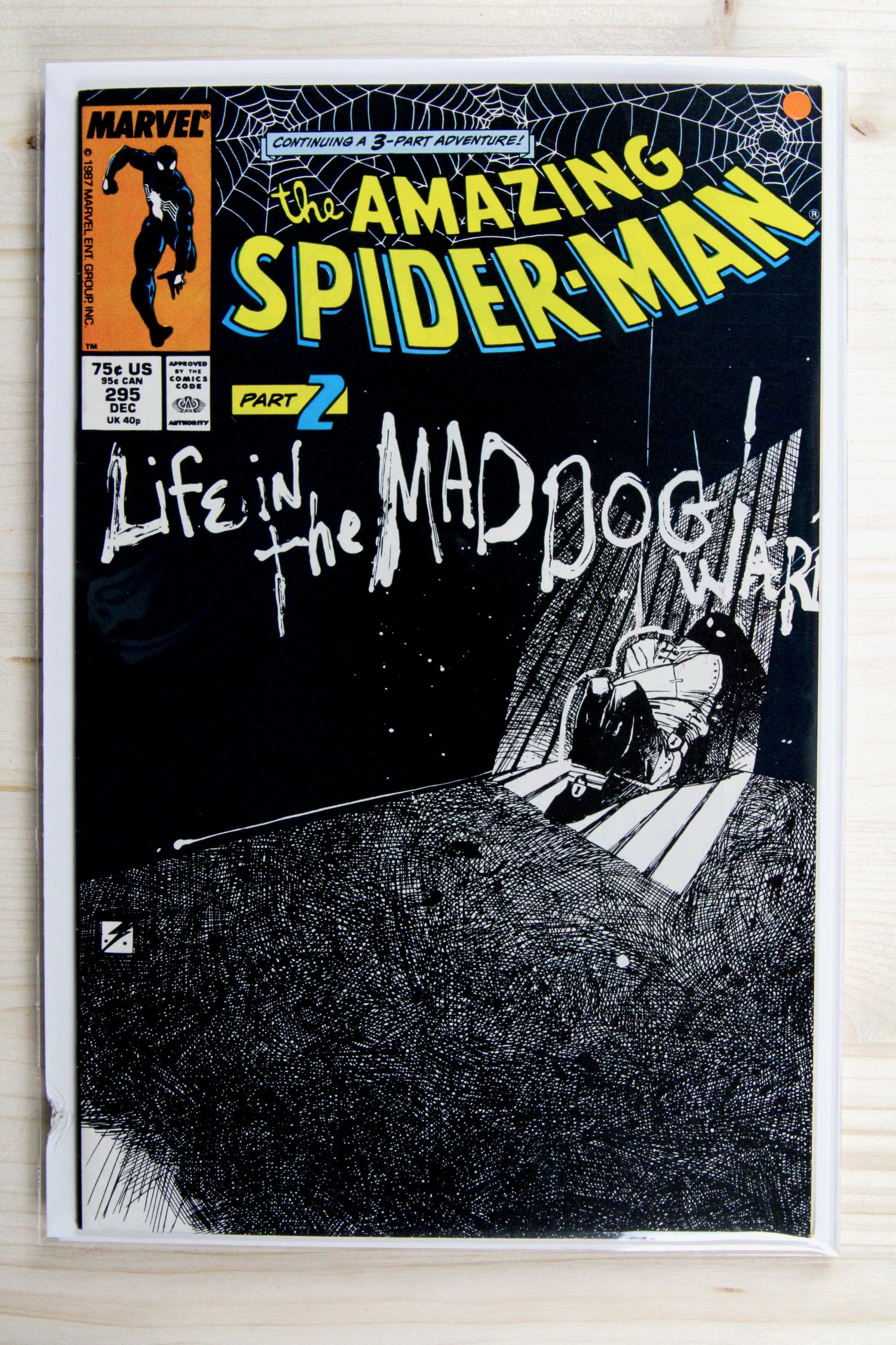 The Amazing Spider-Man #295 – Marvel (1987) 8.0 VF Mad Dog Ward