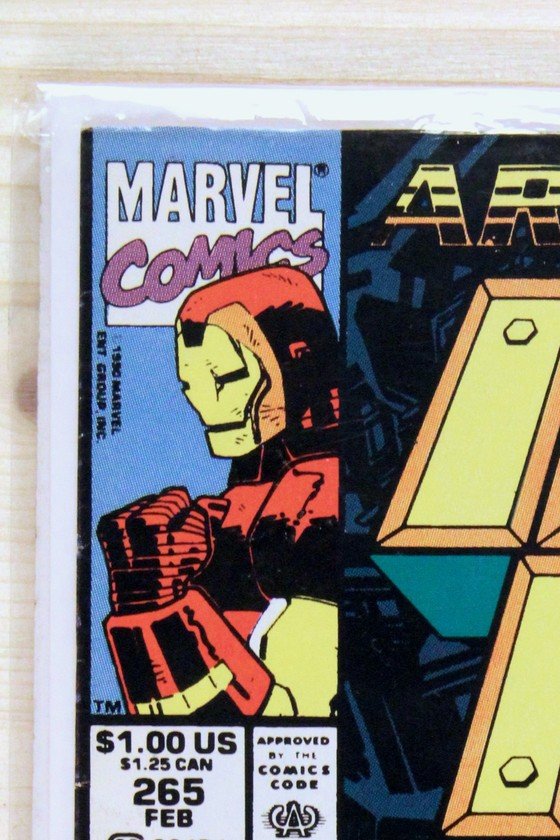 Iron Man #265 – Marvel (1991) 9.0 VF/NM Armor Wars II | John Byrne story | Newsstand Edition