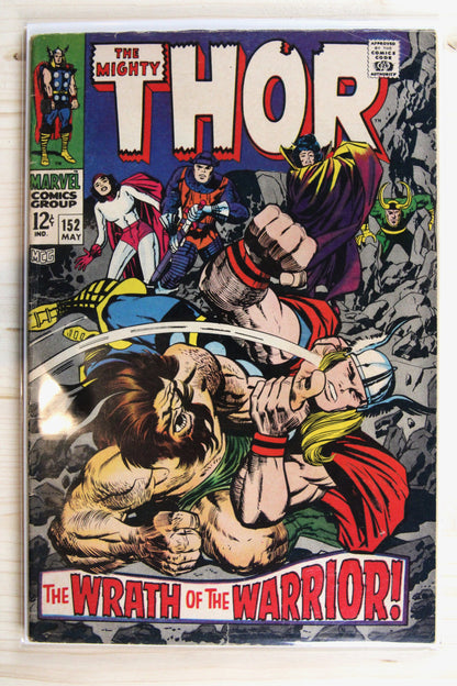 Thor #152 – Marvel (1968) 4.5 VG+