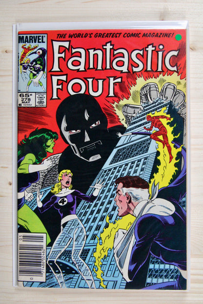 Fantastic Four #278 – Marvel (1985) 8.5 VF+ John Byrne story | Newsstand