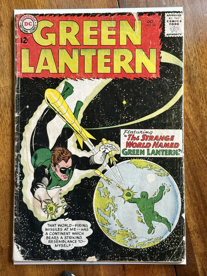 Green Lantern #24 – DC Comics (1963) 2.5 GD+