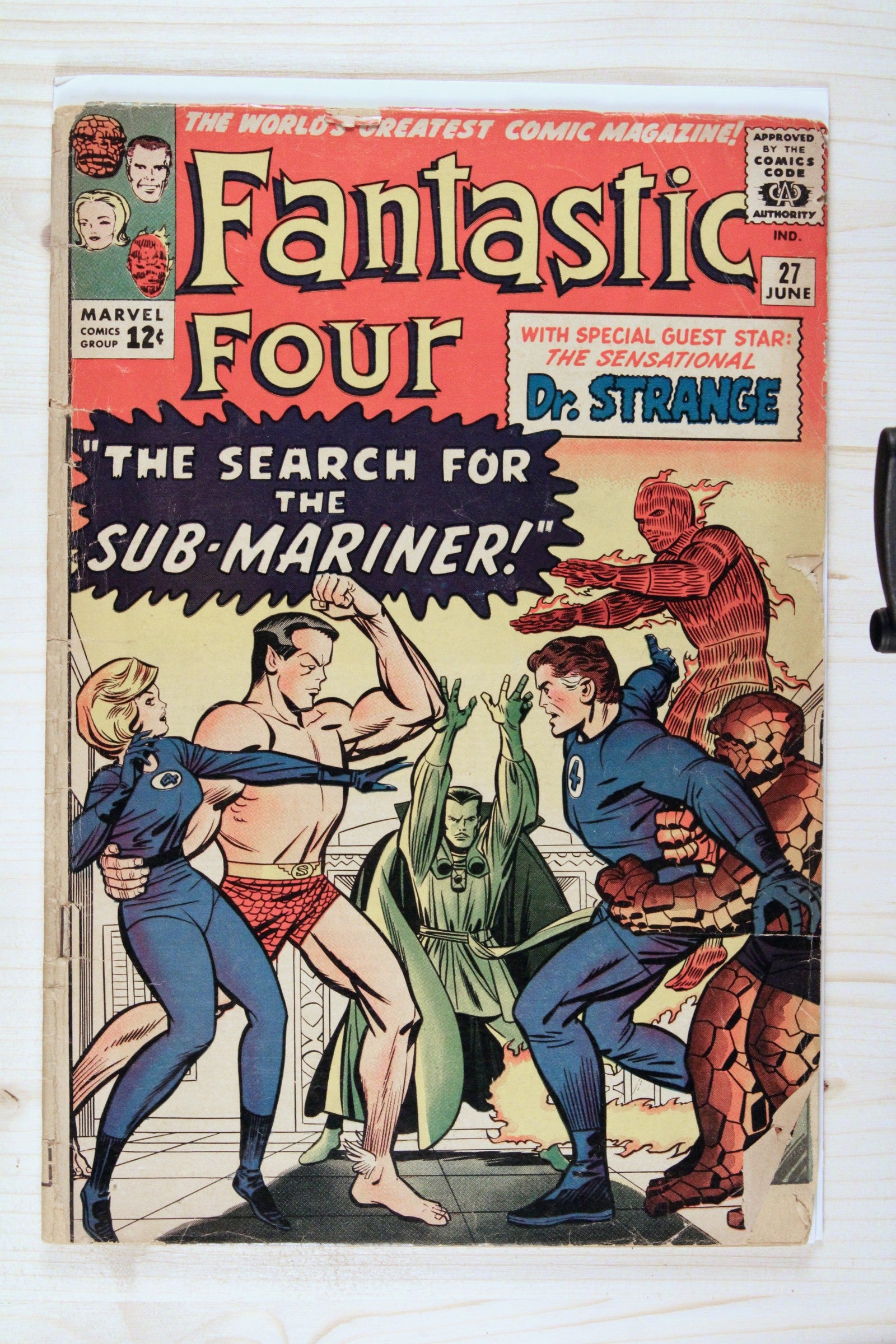 Fantastic Four #27 – Marvel (1964) 2.5 GD+ Jack Kirby art | Stan Lee story