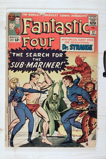 Fantastic Four #27 – Marvel (1964) 2.5 GD+ Jack Kirby art | Stan Lee story