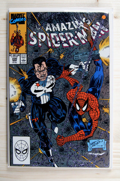 The Amazing Spider-Man #330 – Marvel (1990) 9.0 VF/NM Erik Larsen art