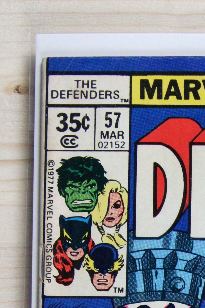 The Defenders #57 – Marvel (1978) 7.5 VF- Chris Claremont story