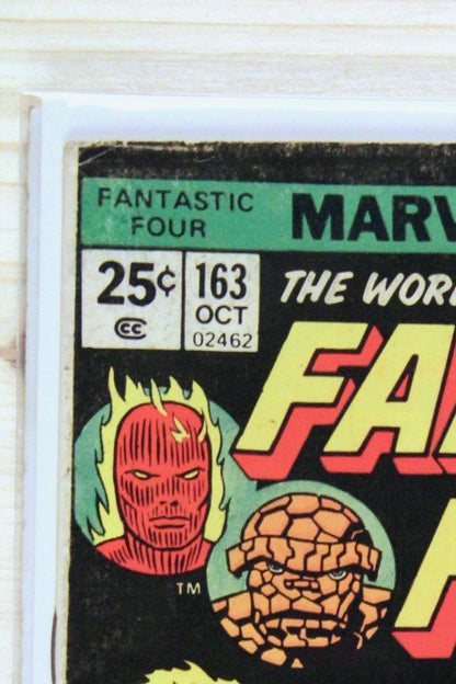 Fantastic Four #163 – Marvel (1975) 6.0 FN I.T. Plot | Joe Sinnott