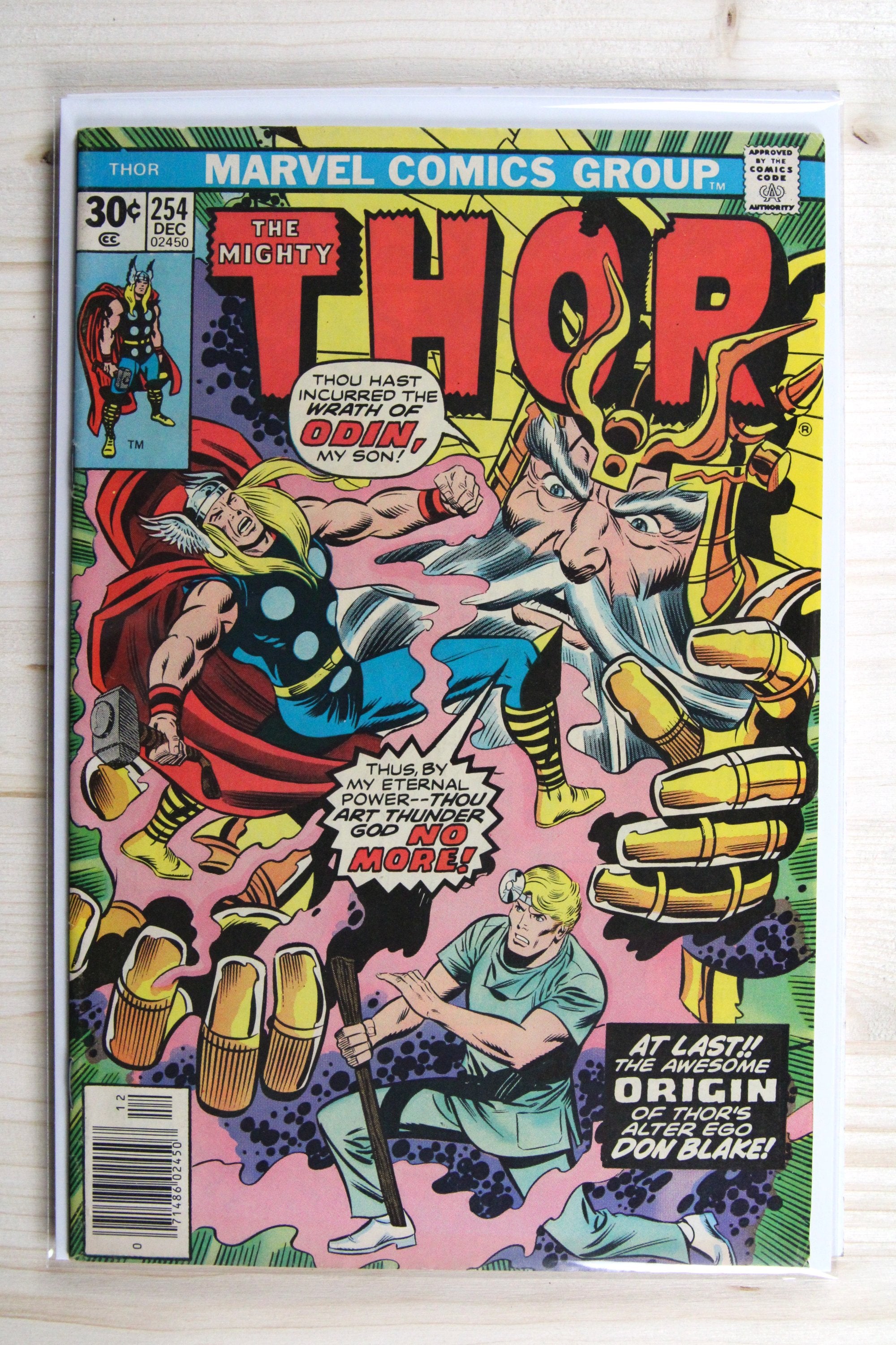 Thor #254 – Marvel (1976) 7.0 FN/VF Jack Kirby art | Stan Lee story