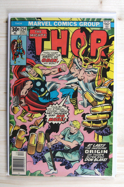 Thor #254 – Marvel (1976) 7.0 FN/VF Jack Kirby art | Stan Lee story
