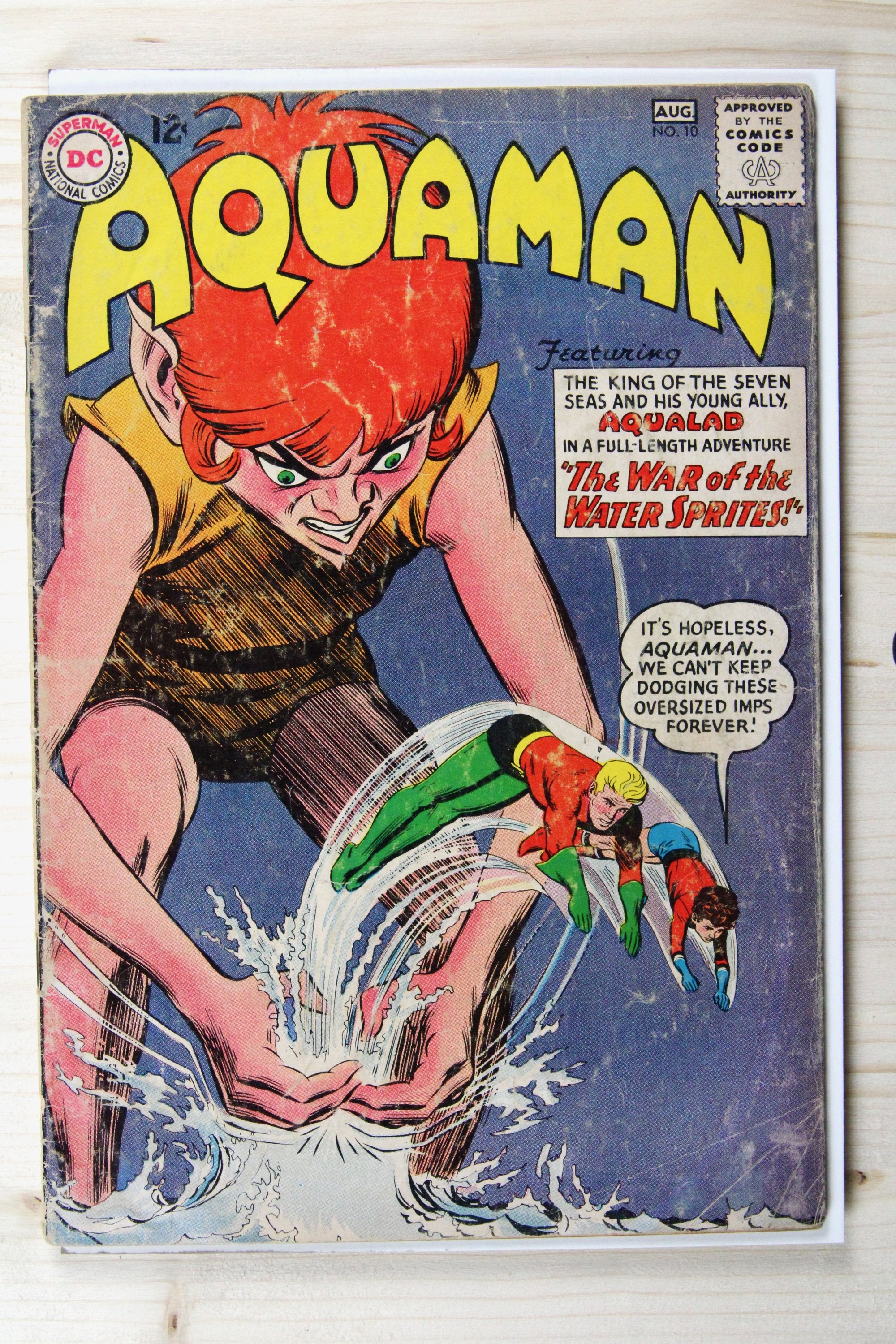 Aquaman #10 – DC (1963) 2.5 GD+