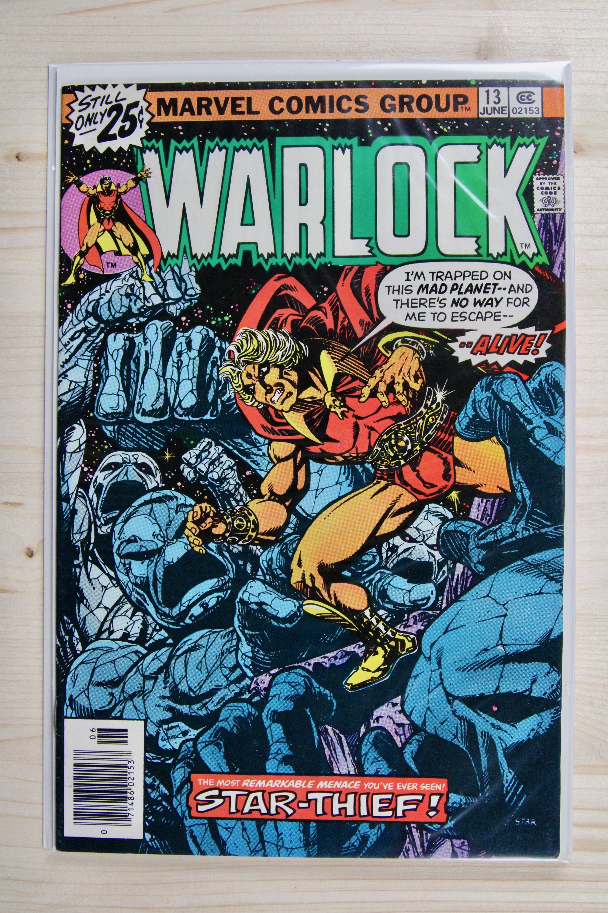 Warlock #13 – Marvel (1976) 9.0 VF/NM Star Thief