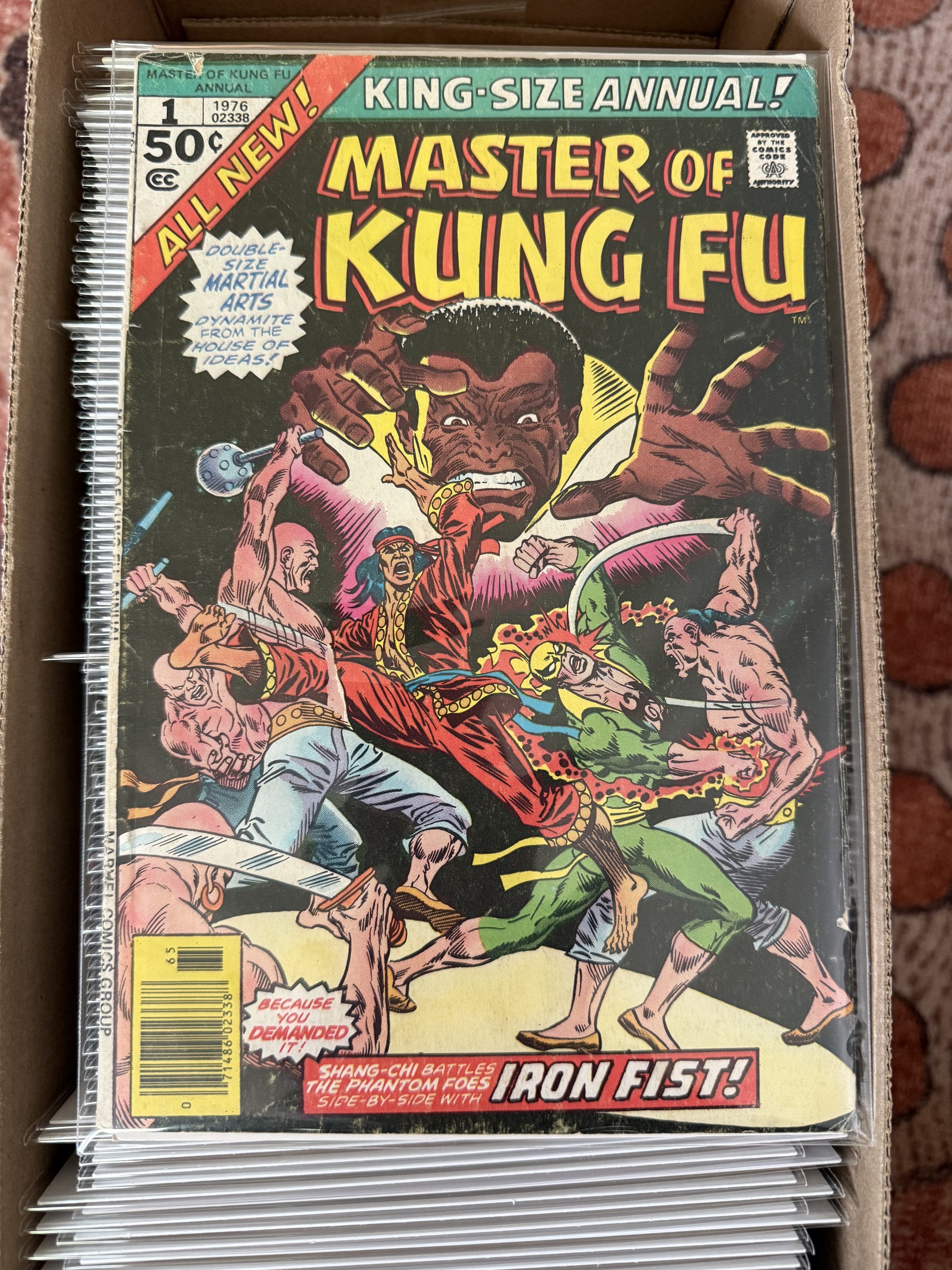 Shang-Chi, Master of Kung Fu #17-125 + King Sized & Annuals – Marvel (1975) (114 Issues)