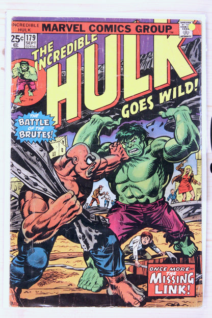 The Incredible Hulk #179 – Marvel (1974) 5.5 FN-