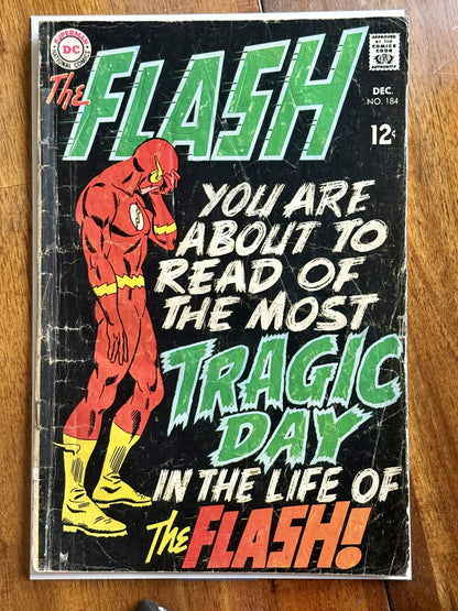 The Flash #184 – DC Comics (1968) 2.5 GD+