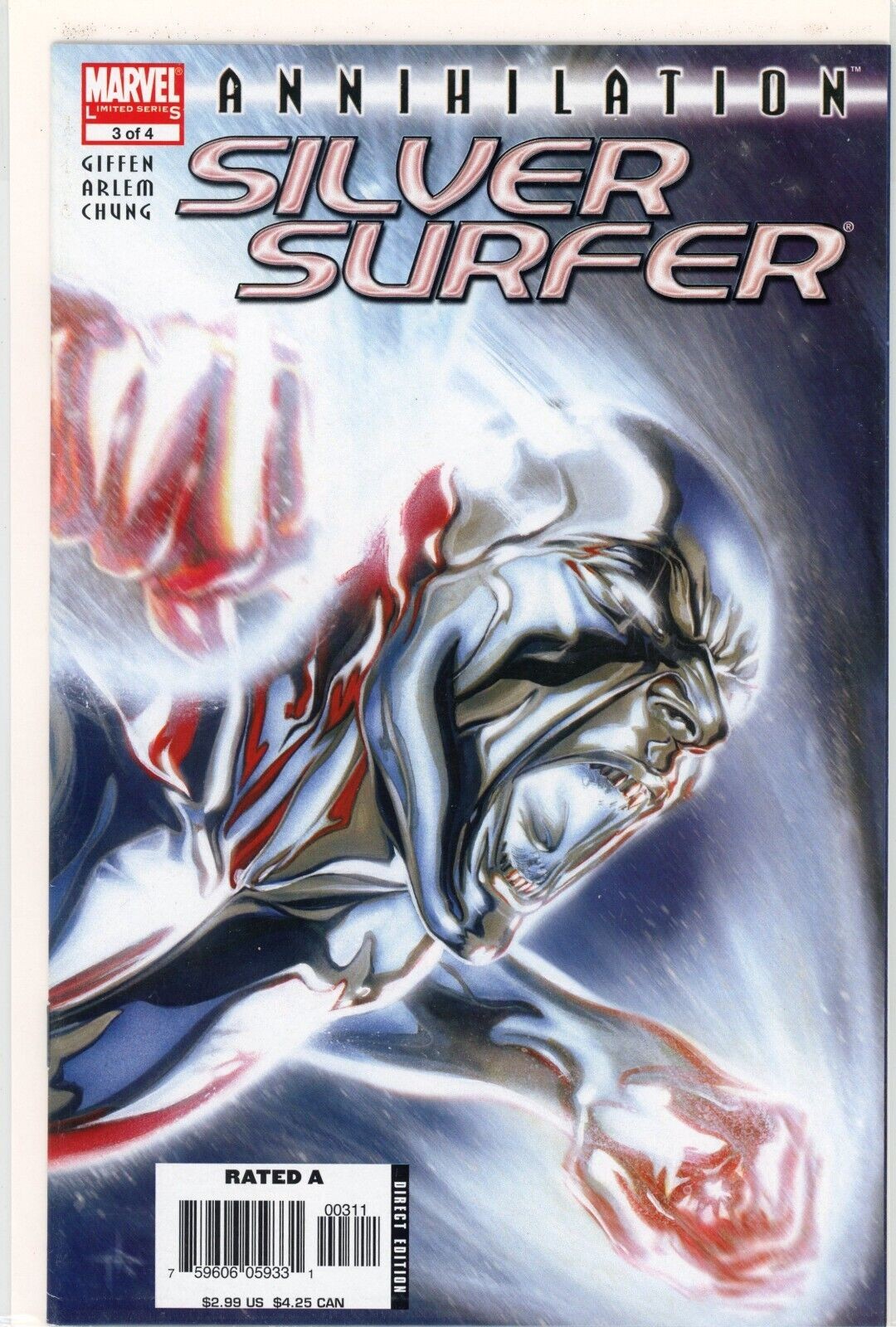 Annihilation: Silver Surfer (2006) #1-3 Run (3 Comics)