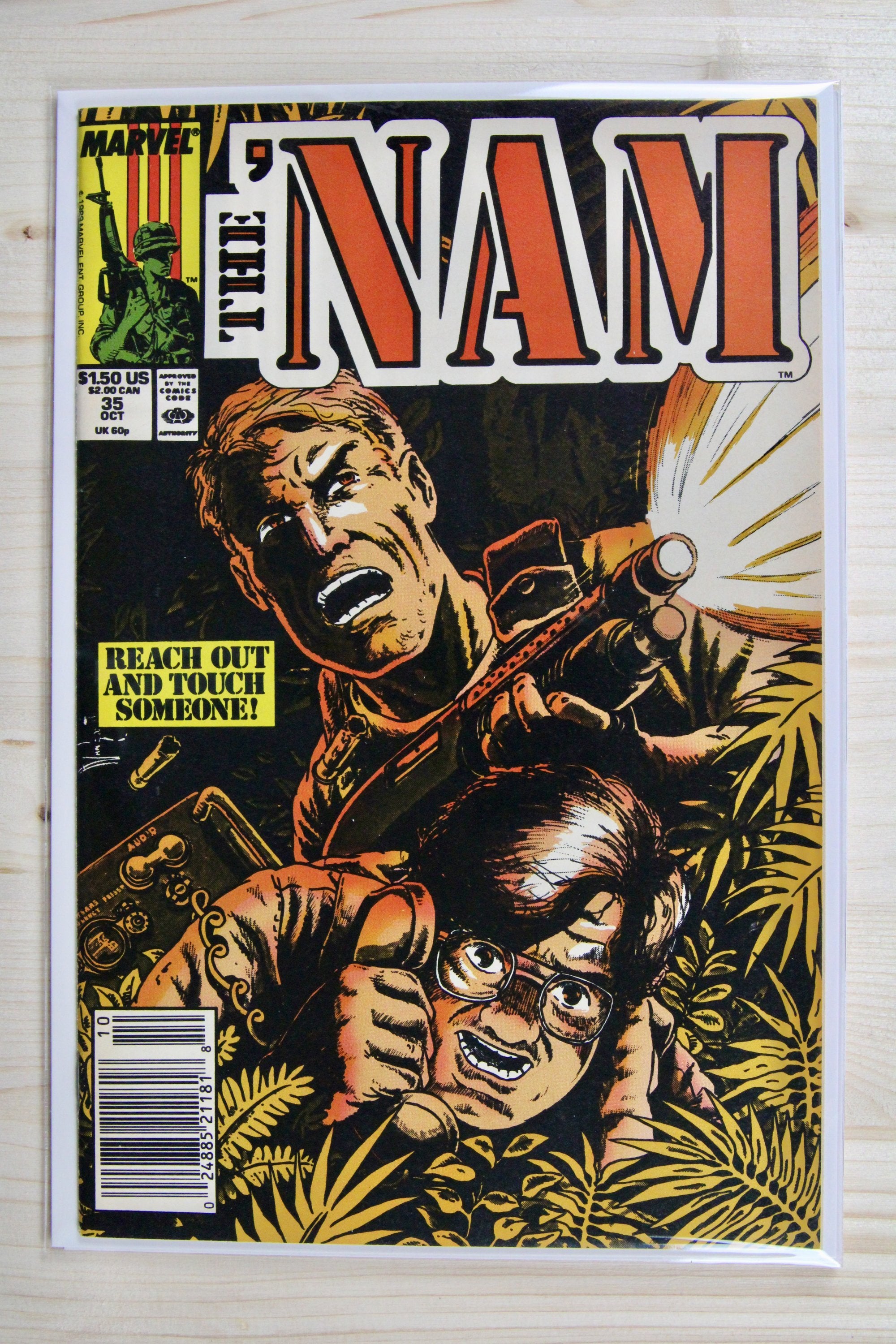 The 'Nam #35 – Marvel (1989) 9.4 NM Newsstand