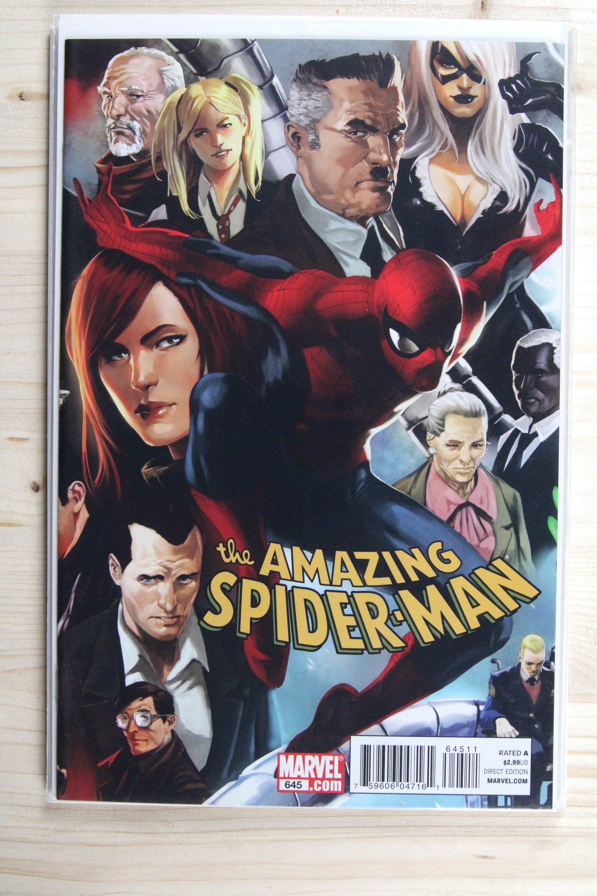 The Amazing Spider-Man #645 – Marvel (2010) 9.4 NM Origin of the Species | Connecting