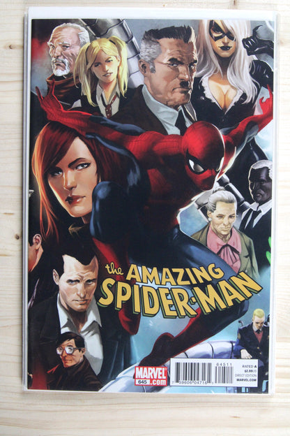 The Amazing Spider-Man #645 – Marvel (2010) 9.4 NM Origin of the Species | Connecting