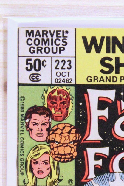 Fantastic Four #223 – Marvel (1980) 7.5 VF- Joe Sinnott art | Newsstand Edition
