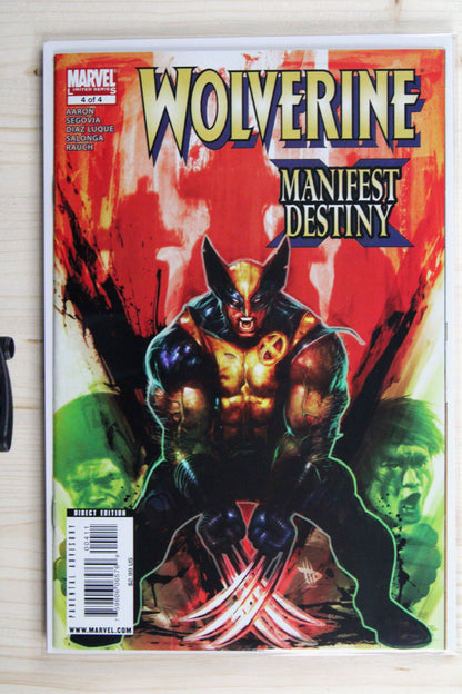 Wolverine: Manifest Destiny #1-4 – Marvel (2008) Full Set (4 Issues) NM Average
