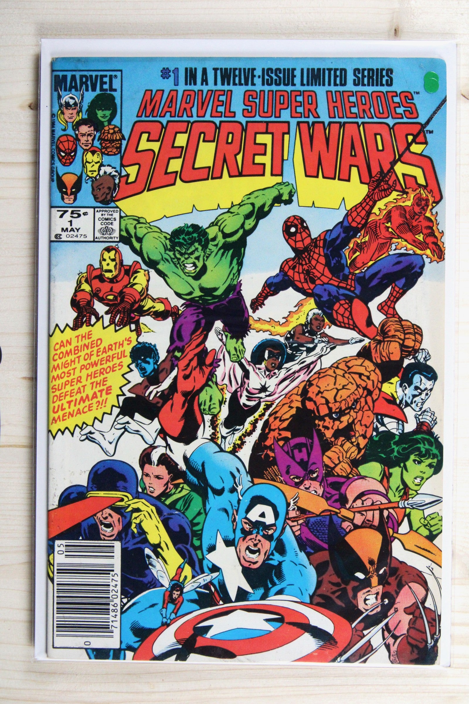 Marvel Super Heroes Secret Wars #1 – Marvel (1984) 8.0 VF Secret Wars | Newsstand Edition