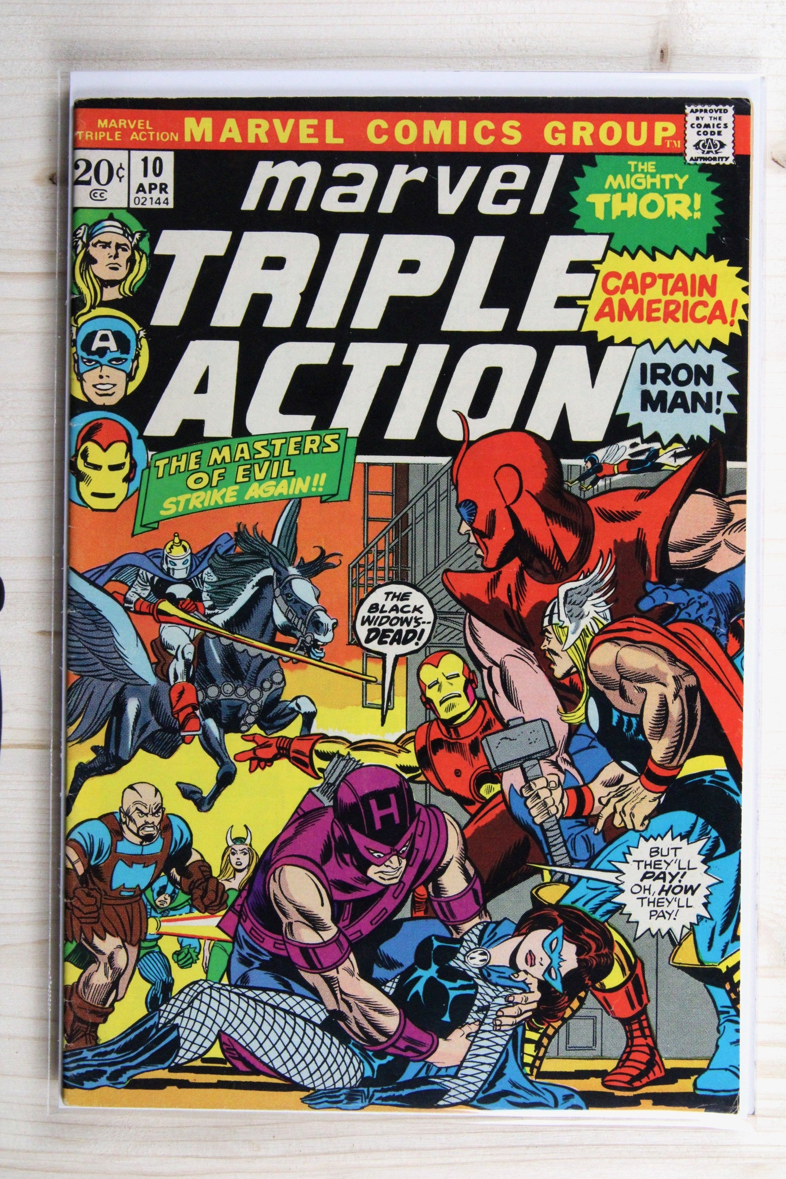 Marvel Triple Action #10 – Marvel (1973) 8.0 VF
