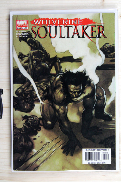 Wolverine: Soultaker #1-5 – Marvel (2005) Full Series