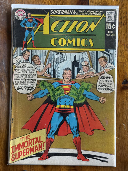 Action Comics #385 – DC (1970) 4.5 VG+