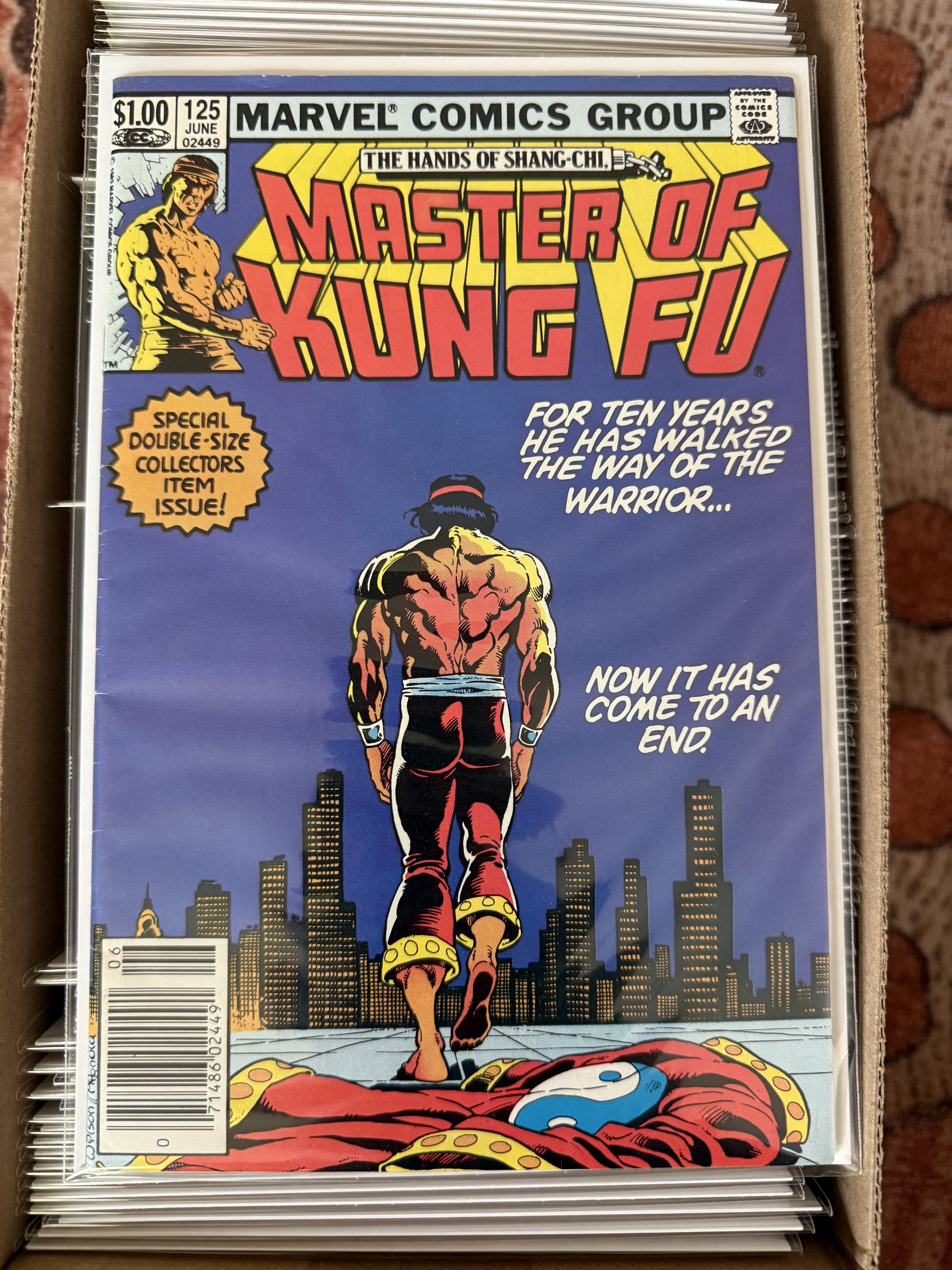 Shang-Chi, Master of Kung Fu #17-125 + King Sized & Annuals – Marvel (1975) (114 Issues)