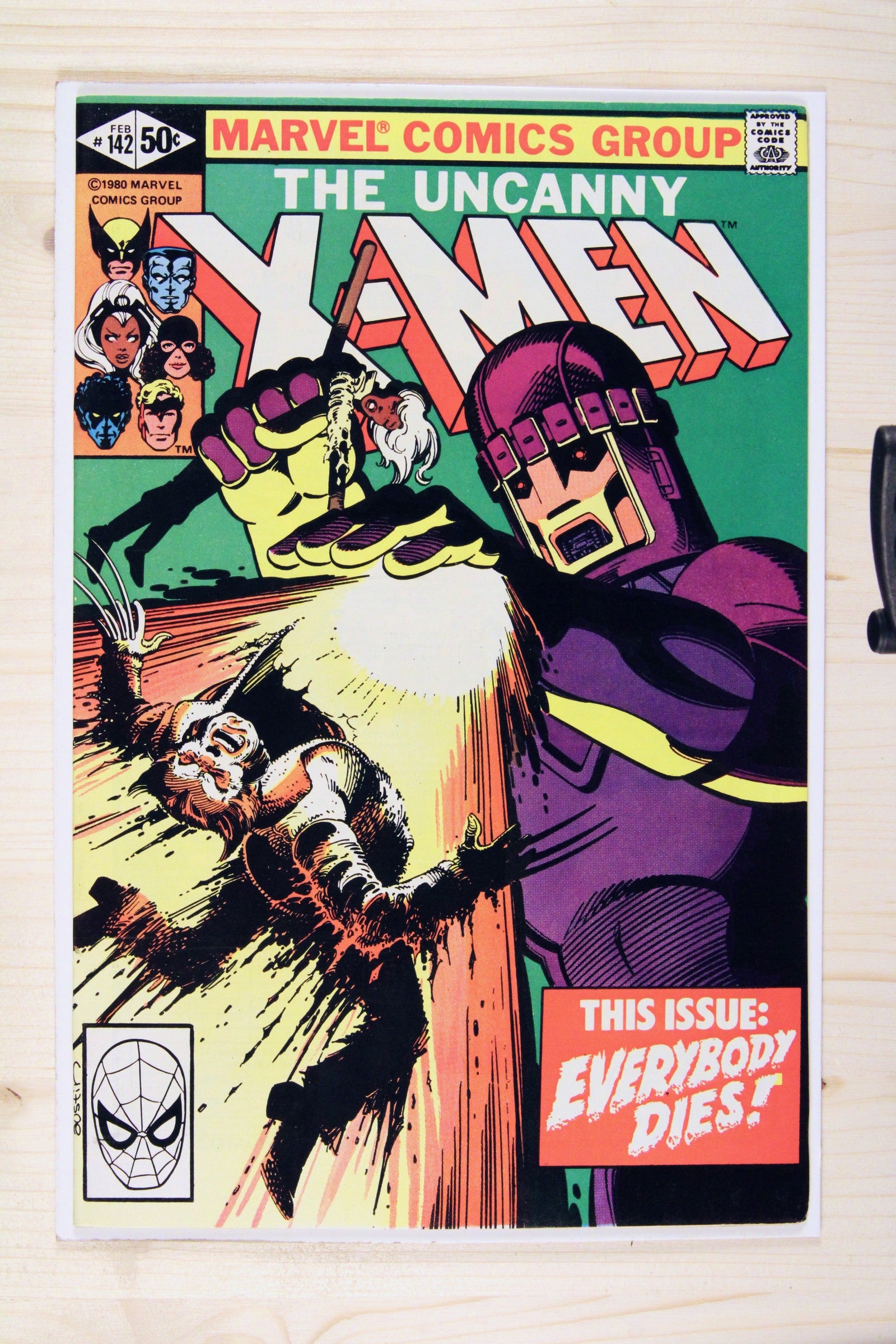 The Uncanny X-Men #142 – Marvel (1981) 9.0 VF/NM Days of Future Past | Chris Claremont story | John Byrne story