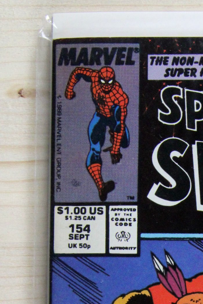 The Spectacular Spider-Man #154 – Marvel (1989) 9.0 VF/NM