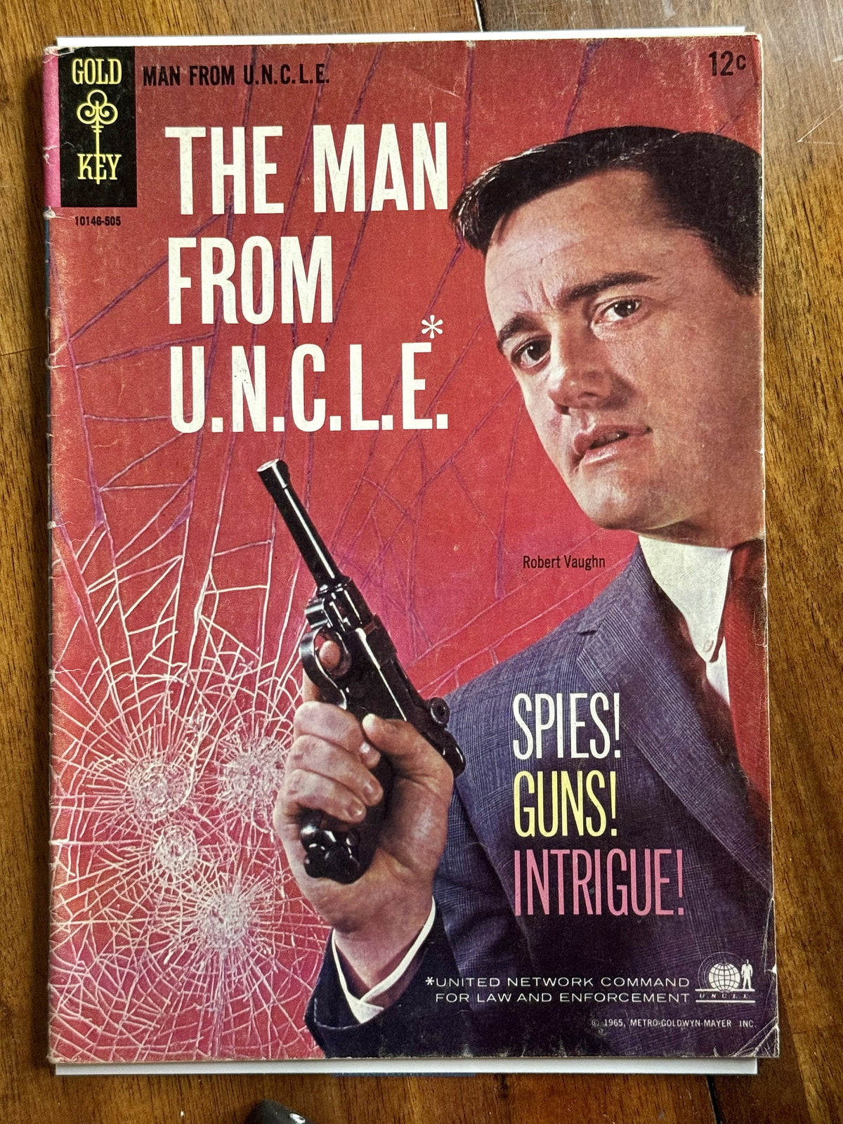 The Man From U.N.C.L.E. #1 – Western Publishing (1965) 4.5 VG+