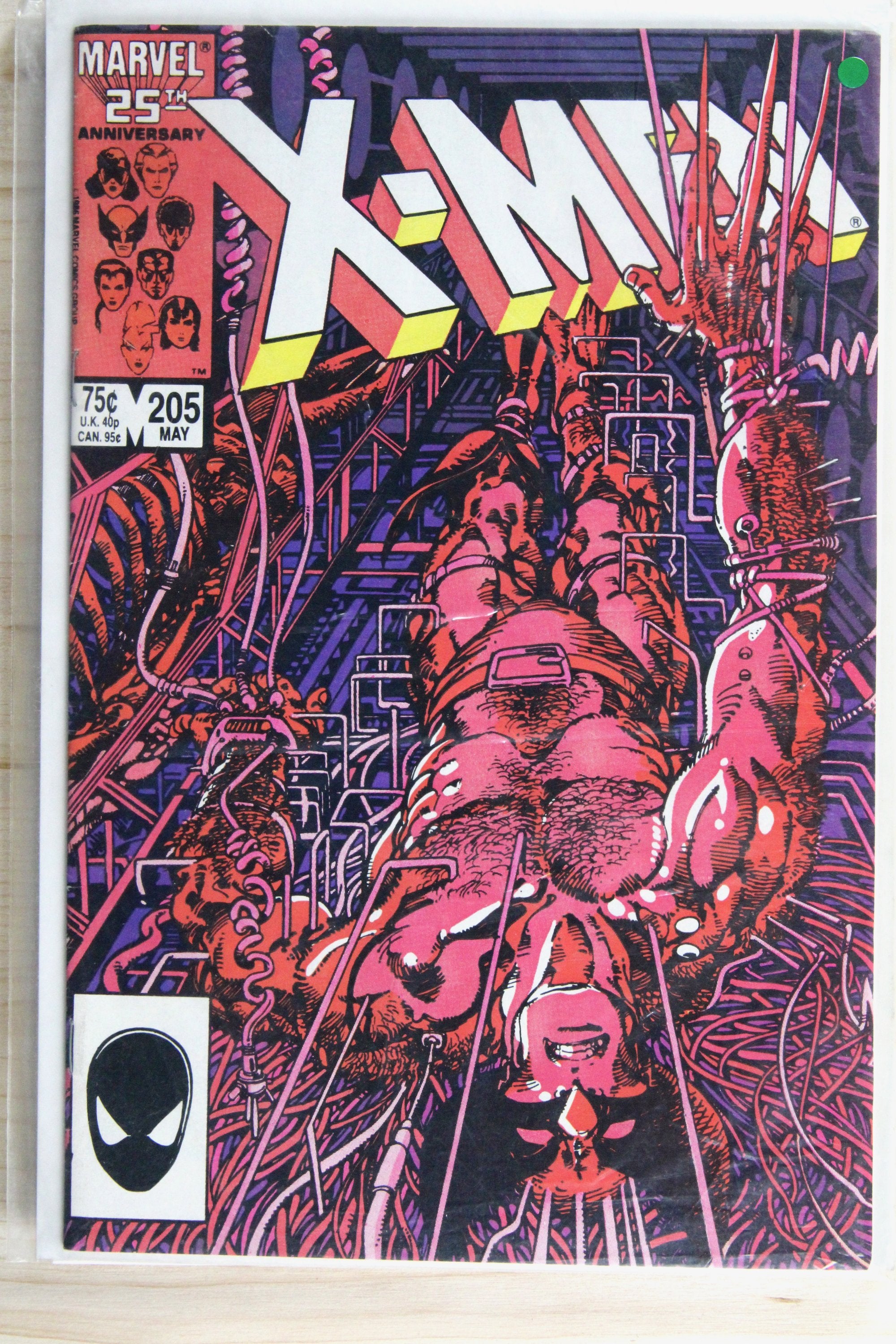 The Uncanny X-Men #205 – Marvel (1986) 8.5 VF+