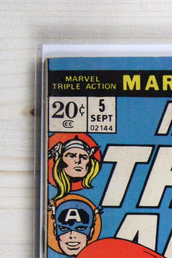 Marvel Triple Action #5 – Marvel (1972) 6.5 FN+ Jack Kirby art | Stan Lee story