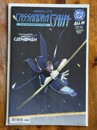 Absolute Cassandra Cain #1 Bengal Cover – DC (2026) 9.4 NM