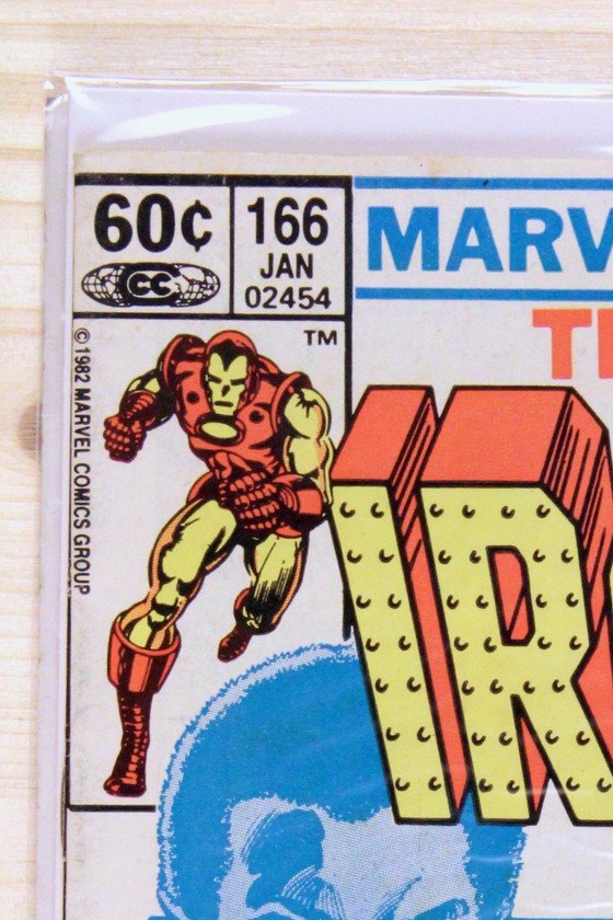 The Invincible Iron Man #166 – Marvel (1983) 7.5 VF- Newsstand Edition