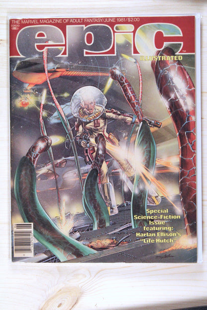 Epic Illustrated #6 – Marvel (1981) 9.4 NM Neal Adams art