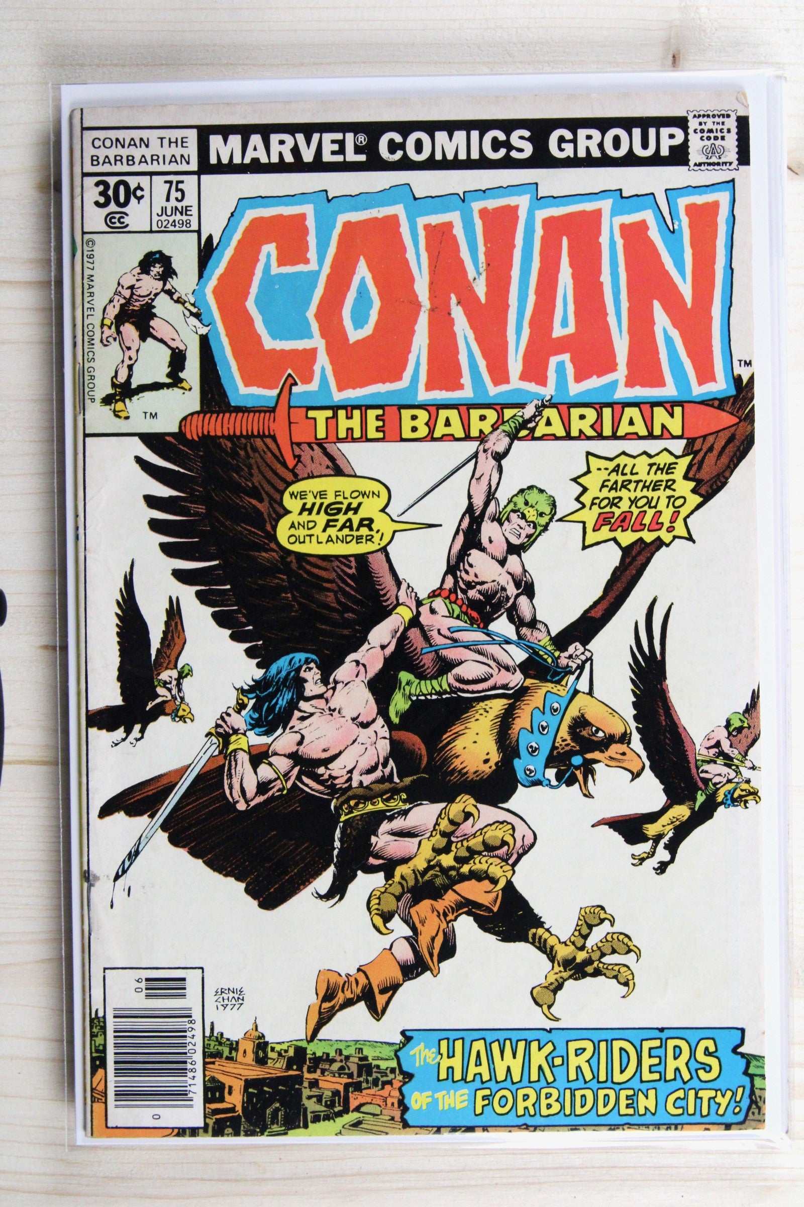 Conan the Barbarian #75 – Marvel (1977) 6.0 FN Newsstand Edition