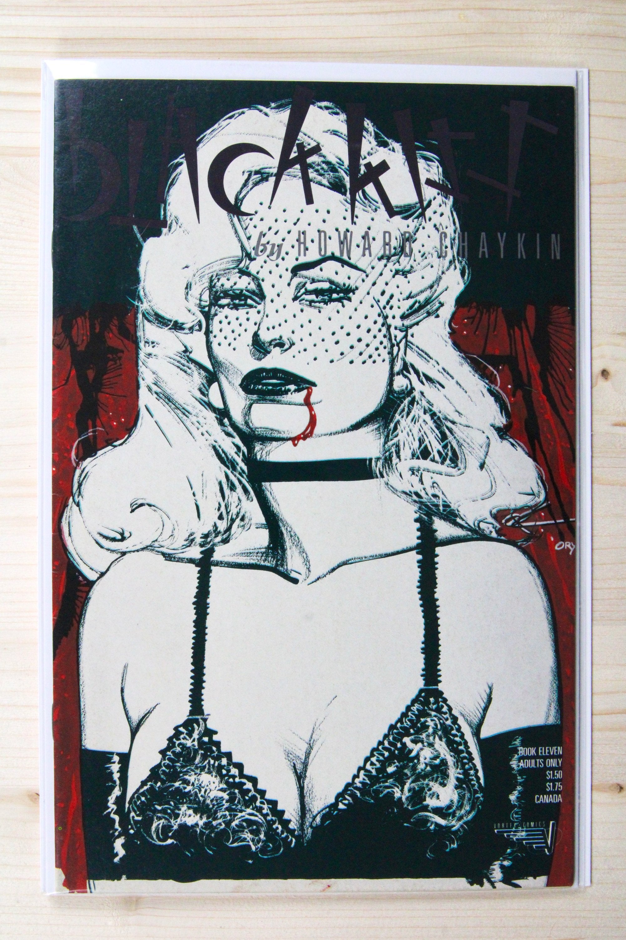 Black Kiss #1-12 – Vortex Comics (1988) Full Series VF/NM Avg