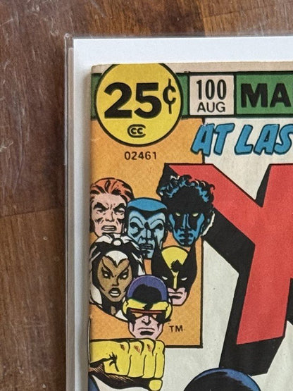 The X-Men #100 Newsstand Edition – Marvel (1976) 8.0 VF