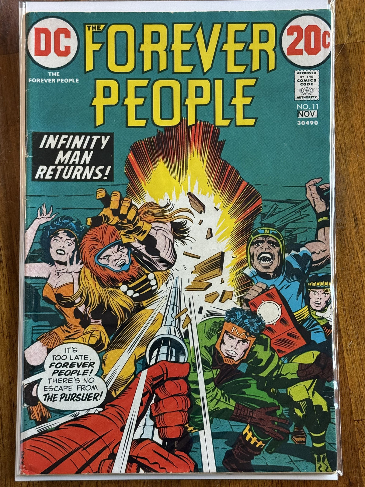 The Forever People #1-11 – DC (1971) Full Series VF Average