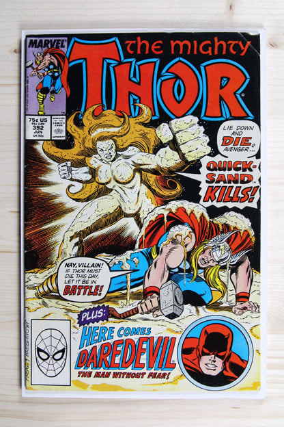 Thor #392 – Marvel (1988) 7.5 VF- War of the Gods
