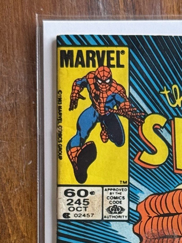The Amazing Spider-Man #245 Newsstand Edition – Marvel Comics (1983) 6.5 FN+