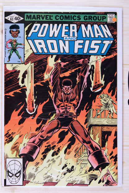 Power Man and Iron Fist #63 – Marvel (1980) 9.0 VF/NM Joe Sinnott