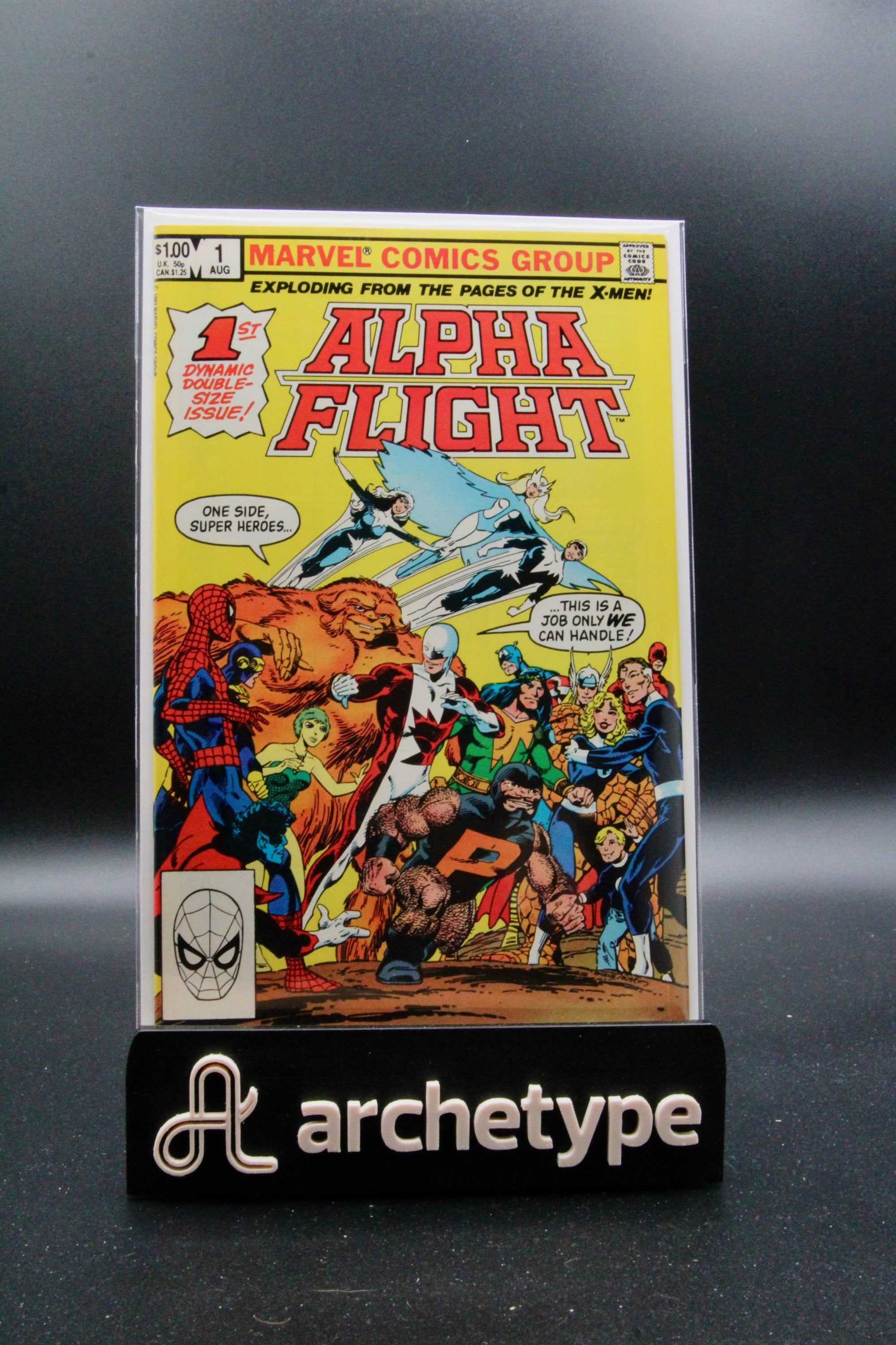 Alpha Flight #1 – Marvel (1983) John Byrne story | Terry Austin cover