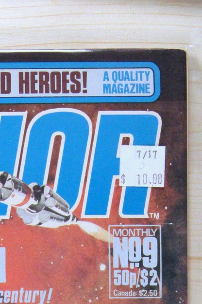 Warrior #9 – Quality Communications (1983) 9.0 VF/NM "V for Vendetta" Book 1: Europe After the Reign | Alan Moore story