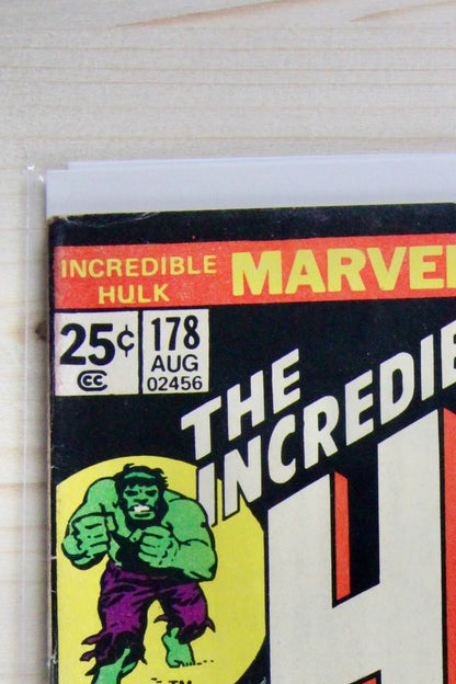 The Incredible Hulk #178 – Marvel (1974) 5.0 VG/FN